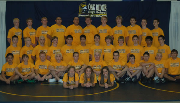 2008 ORHS Wrestling Team